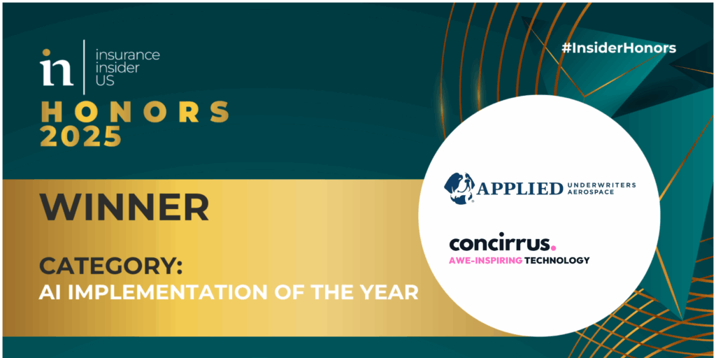 AI Implementation of the Year Award 2025 US Insurance Insider Honors