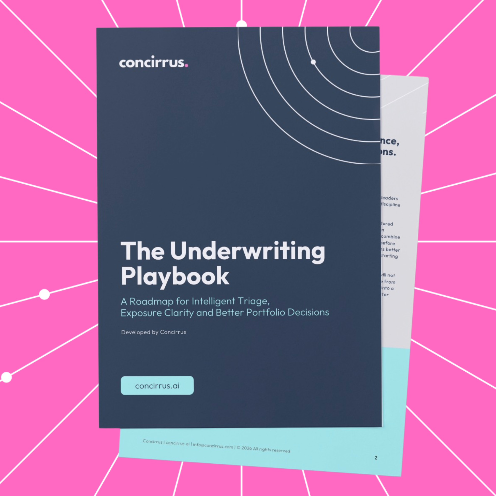 The underwriting playbook