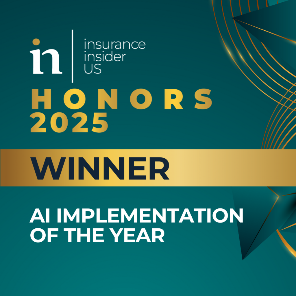 AI Implementation of the Year Award US Insurance Insider HONORS 2025